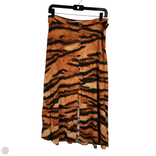 Skort By Mango In Orange, Size: S