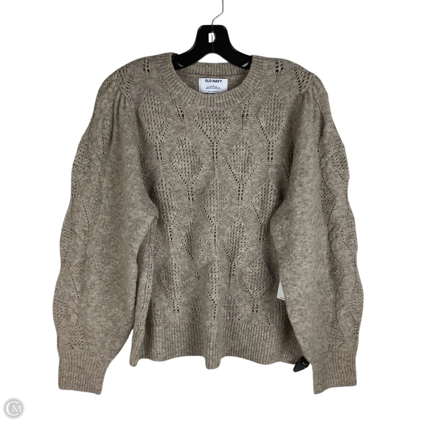 Sweater By Old Navy In Cream, Size: L