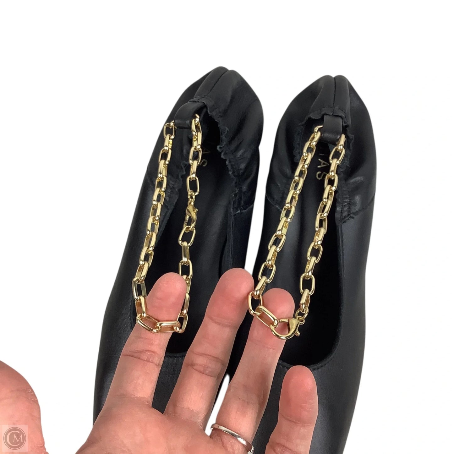 Shoes Heels Block By Cmc In Black, Size: 7 (37)