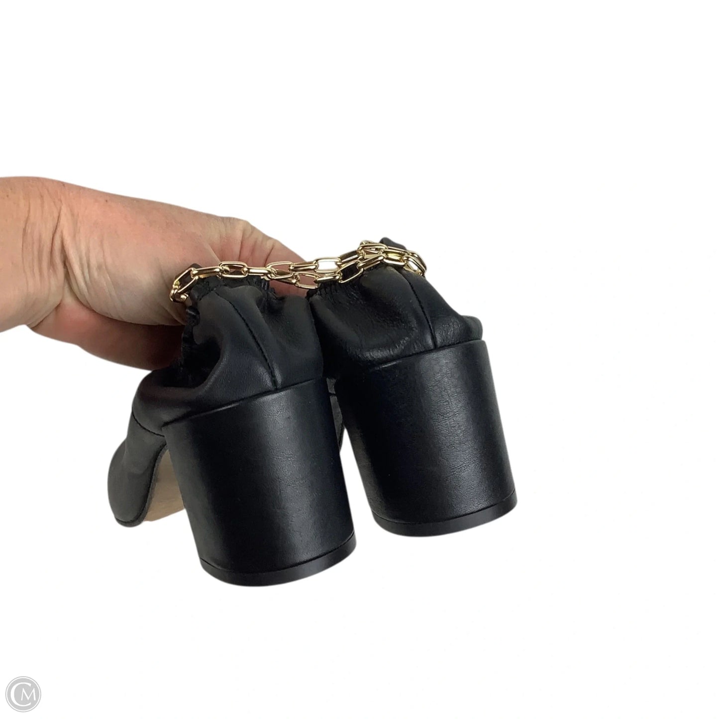 Shoes Heels Block By Cmc In Black, Size: 7 (37)