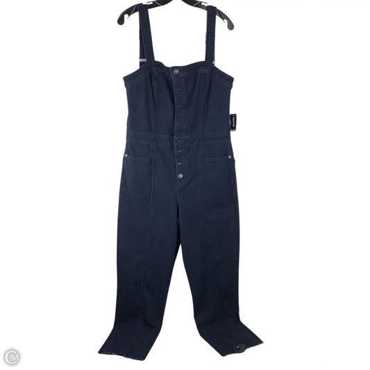 Jumpsuit By Express In Blue Denim, Size: 10