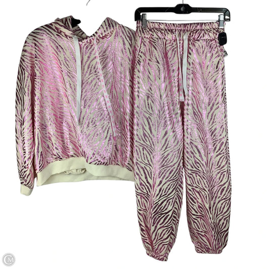 Pants Set 2pc By Cmc In Pink, Estimated Size: M