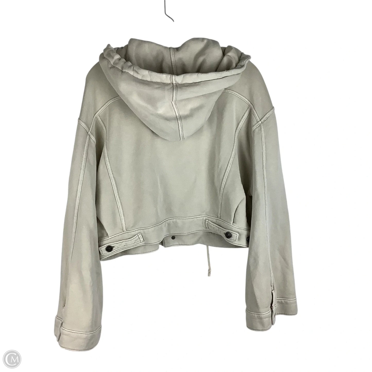 Jacket Shirt By Free People In Cream, Size: S