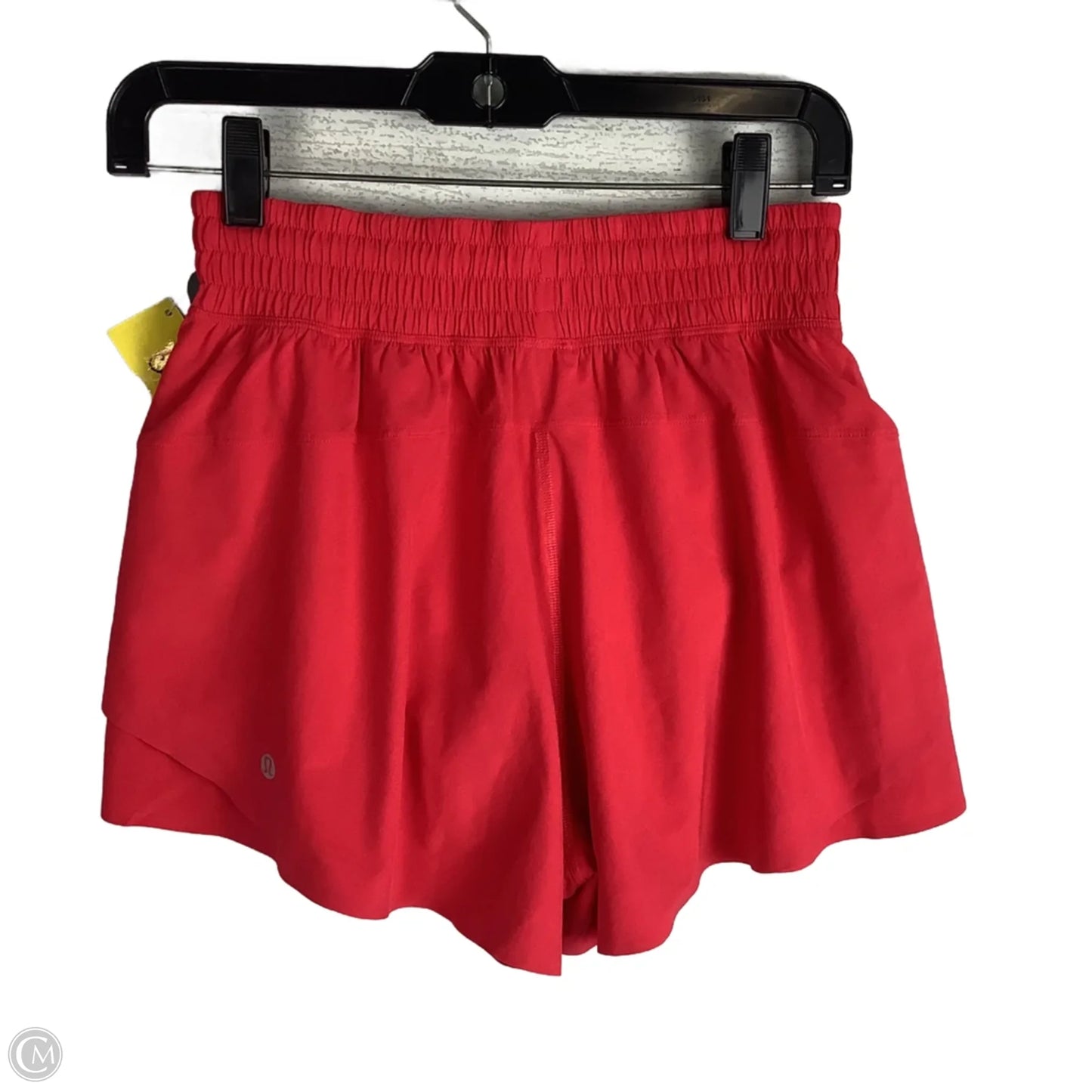 Athletic Shorts By Lululemon In Red, Size: Xs