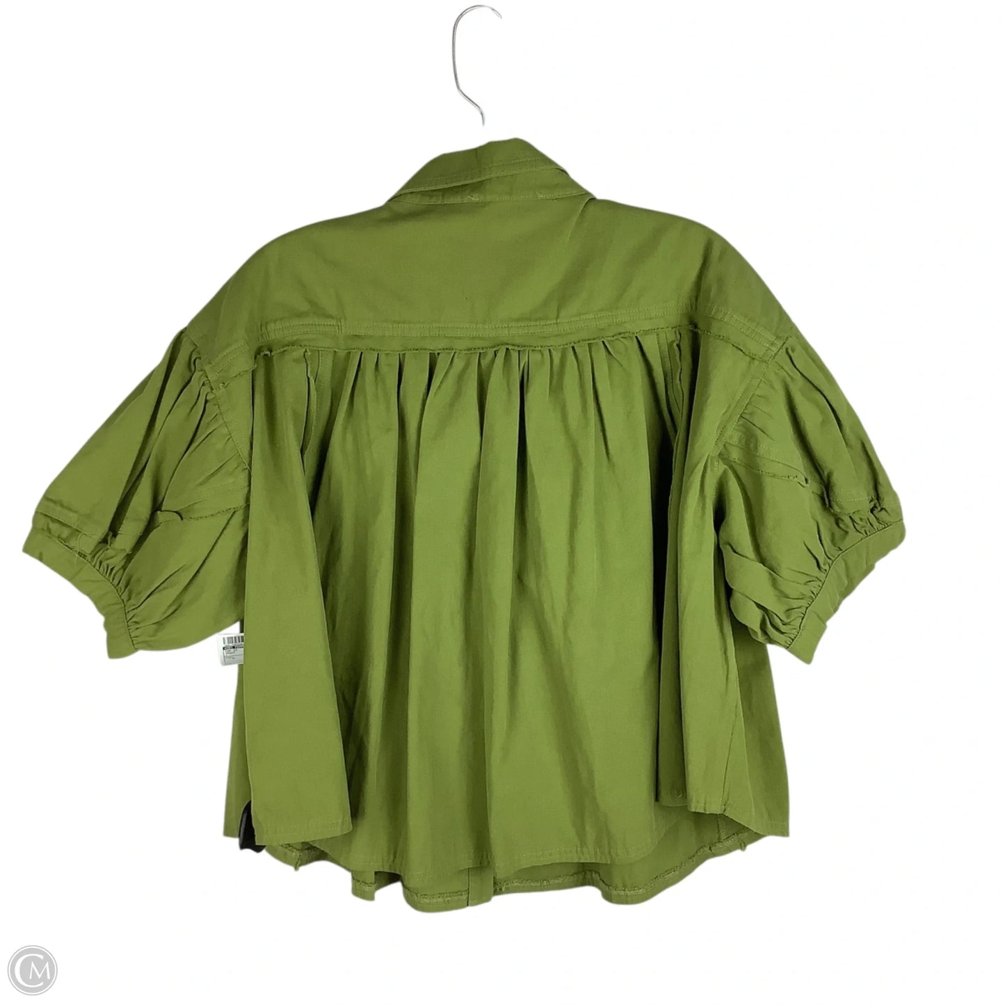 Top Short Sleeve By Ces Femme In Green, Size: L