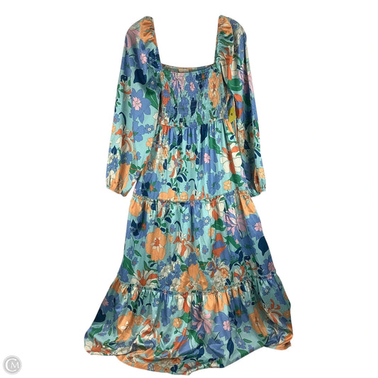 Dress Party Long By 143 Story In Floral Print, Size: M