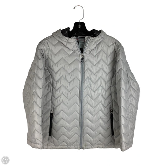 Jacket Puffer & Quilted By Free Country In Grey, Size: Xl