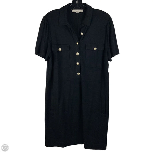 Dress Casual Short By Loft In Black, Size: 12