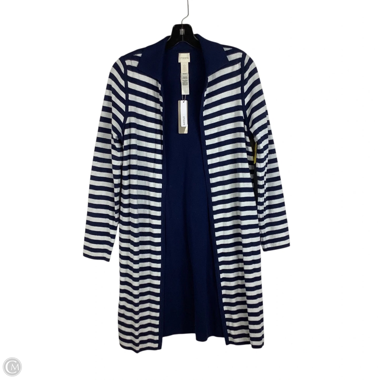 Cardigan By Chicos In Blue, Size: Xxs or XS (brand size 0)