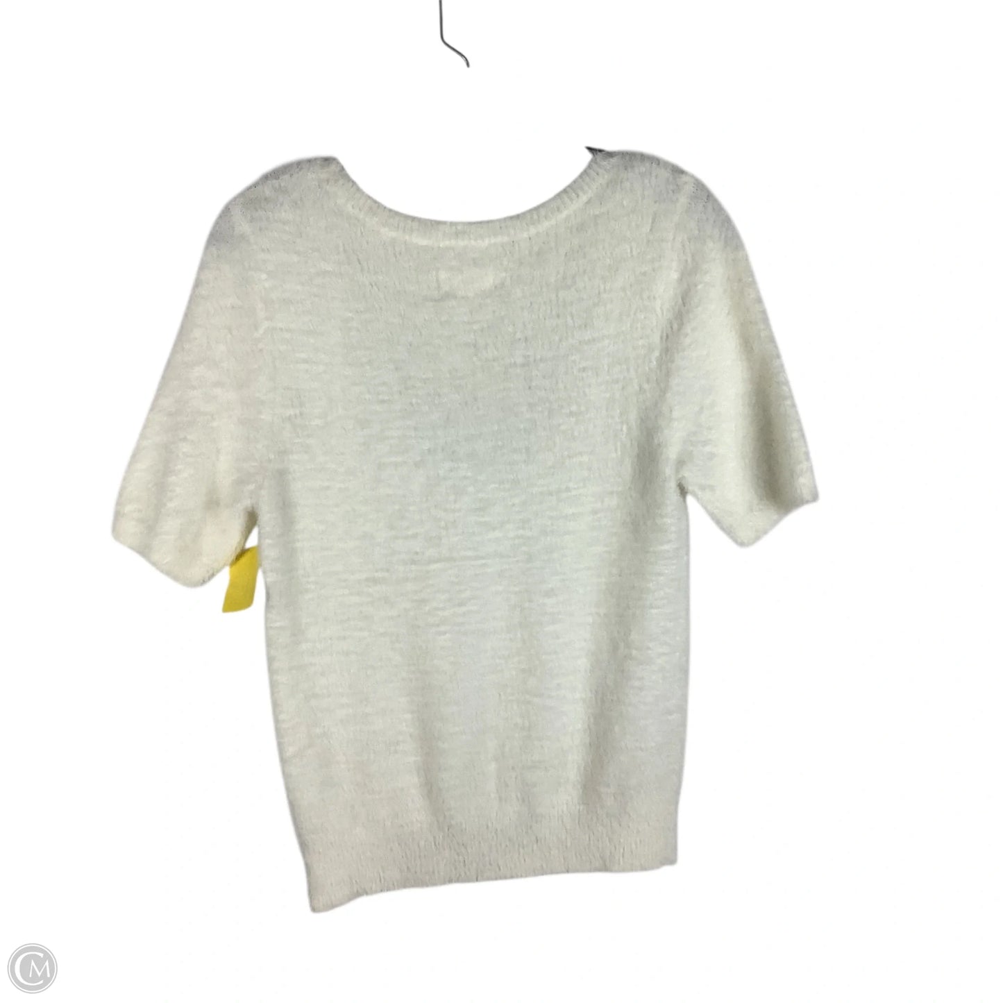 Sweater Short Sleeve By Maeve In Cream, Size: S