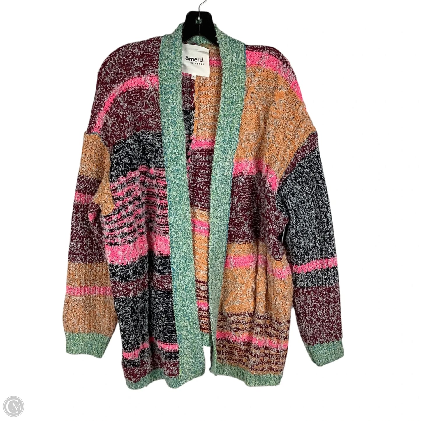 Sweater Cardigan By &merci In Multi-colored, Size: M