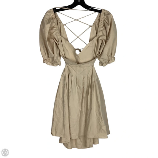 Dress Party Short By Mable In Cream, Size: M