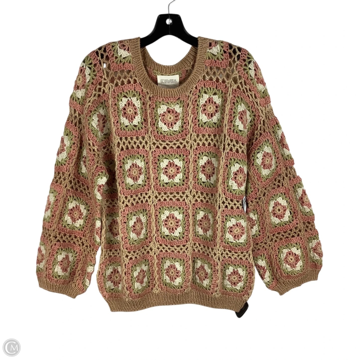 Sweater By Cmc In Floral Print, Size: Estimated L