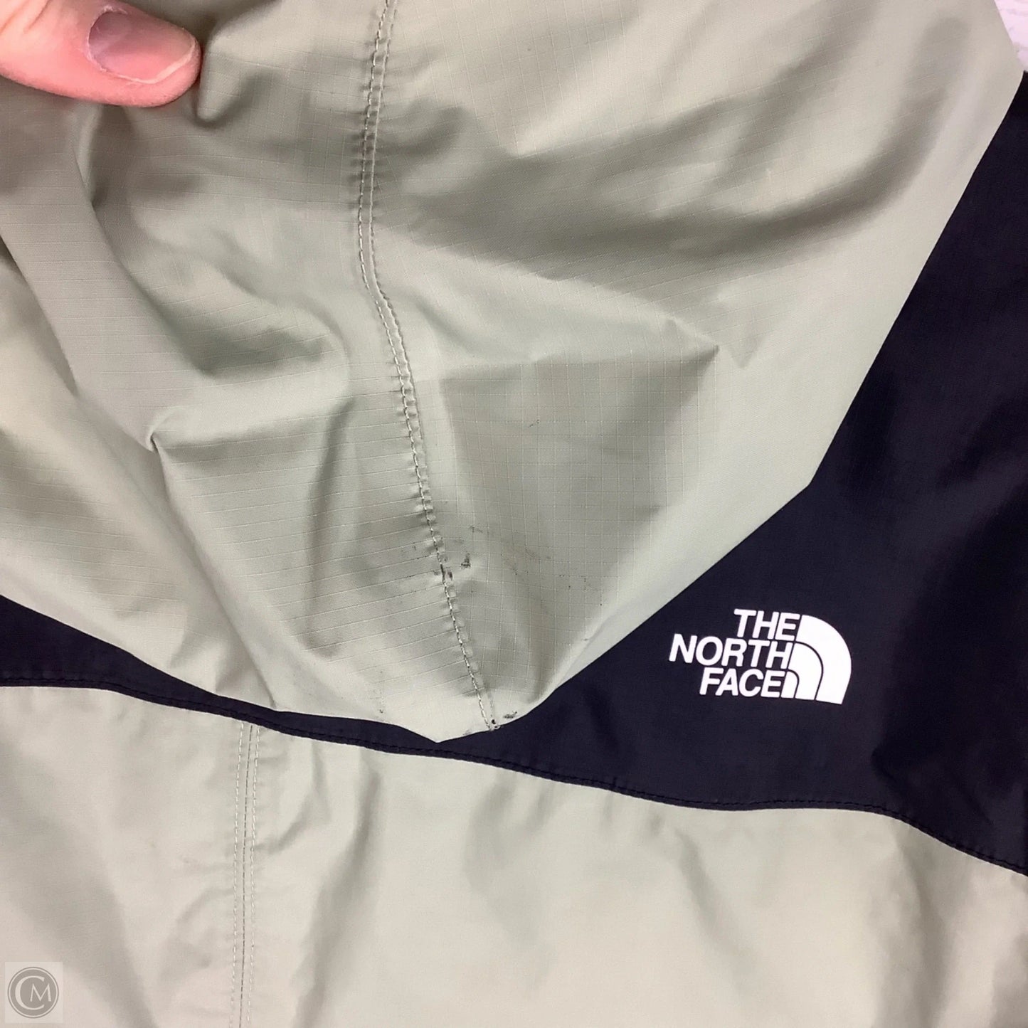Jacket Windbreaker By The North Face In Green, Size: Xl