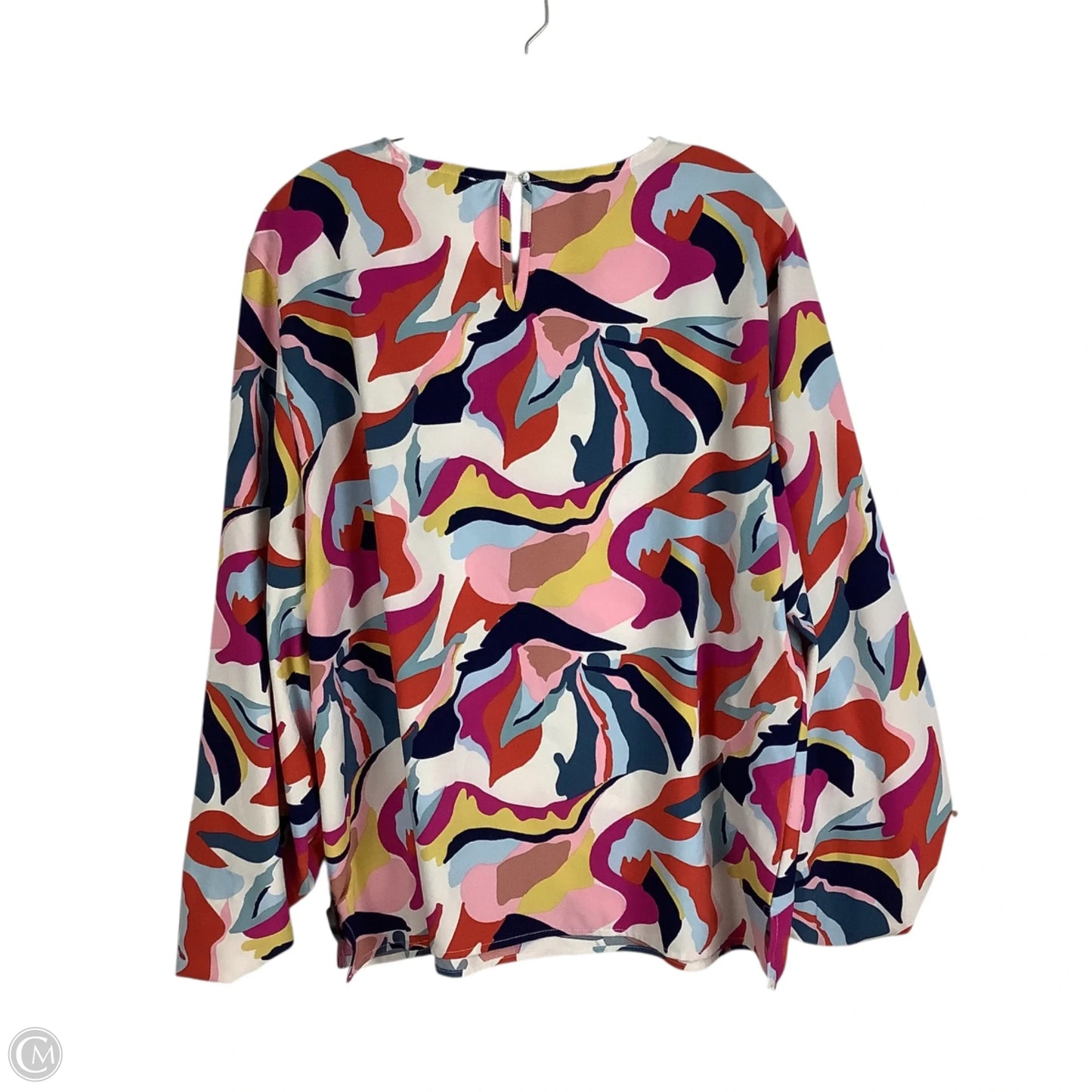 Top Long Sleeve By Michelle Mcdowell In Multi-colored, Size: Xxl