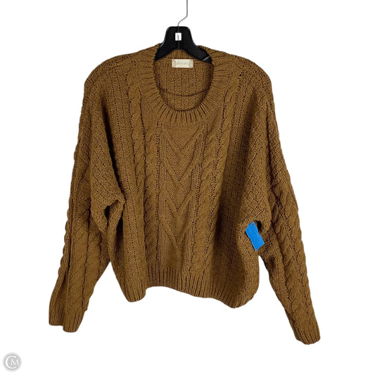 Sweater By Altard State In Brown, Size: L