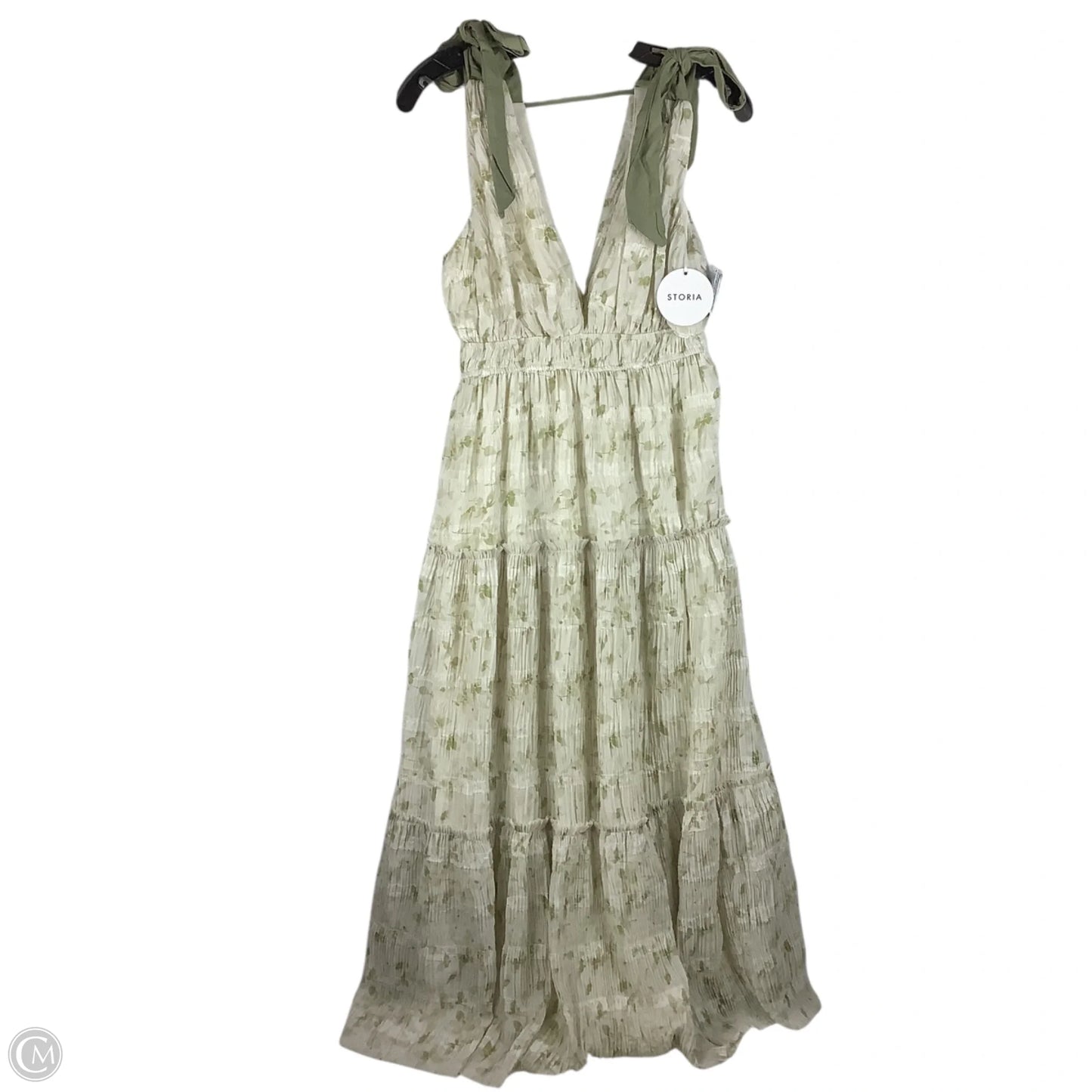 Dress Party Long By Storia In Green, Size: S