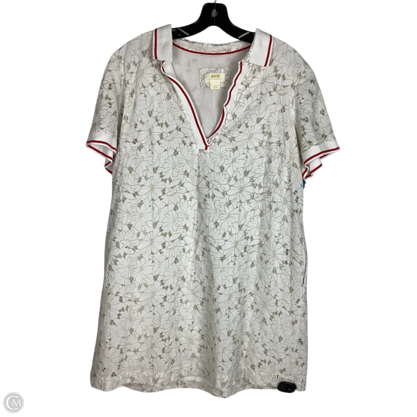 Dress Casual Short By Maeve In White, Size: Xl