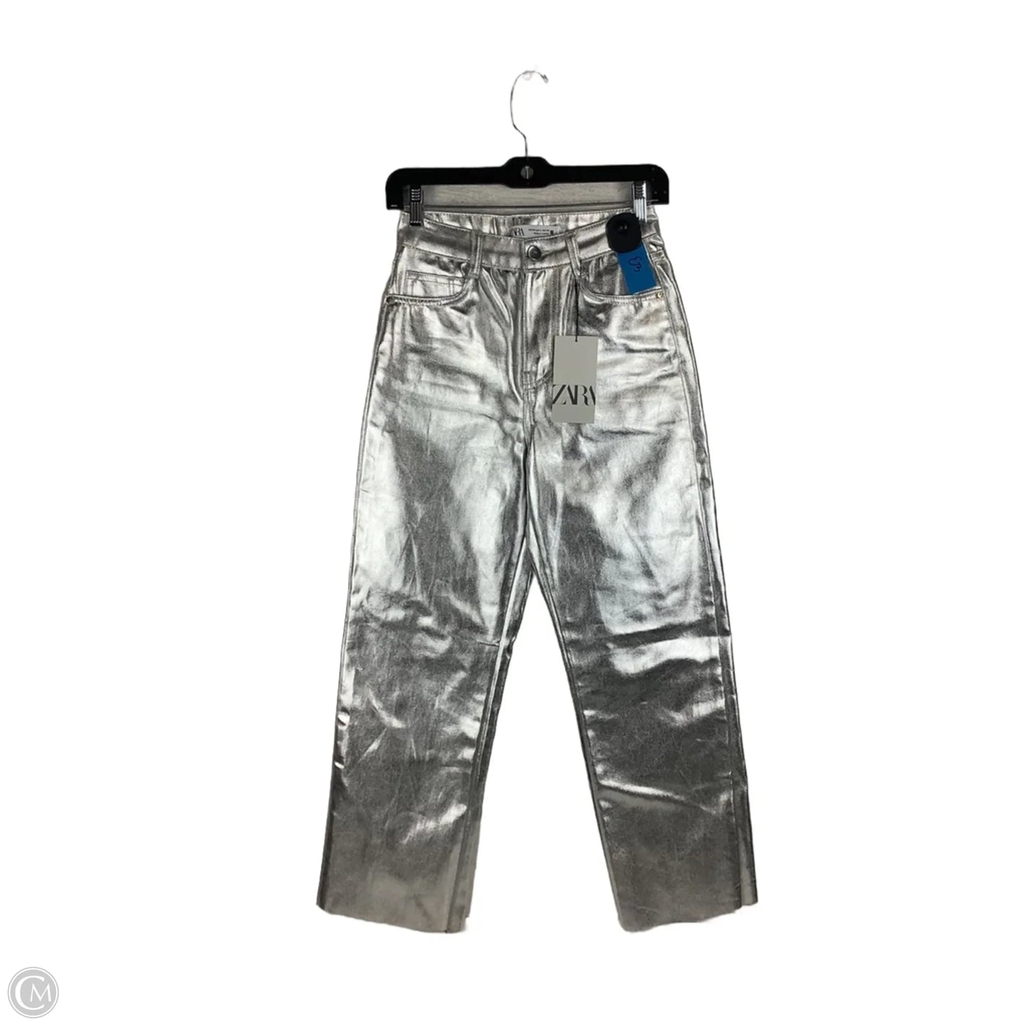 Pants Other By Zara In Silver, Size: 2