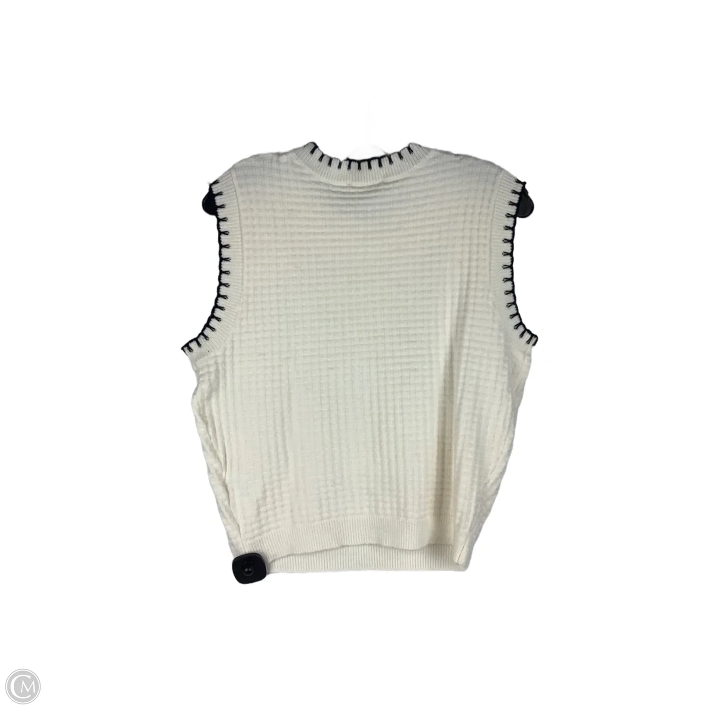 Sweater Short Sleeve By And Now This In Cream, Size: M