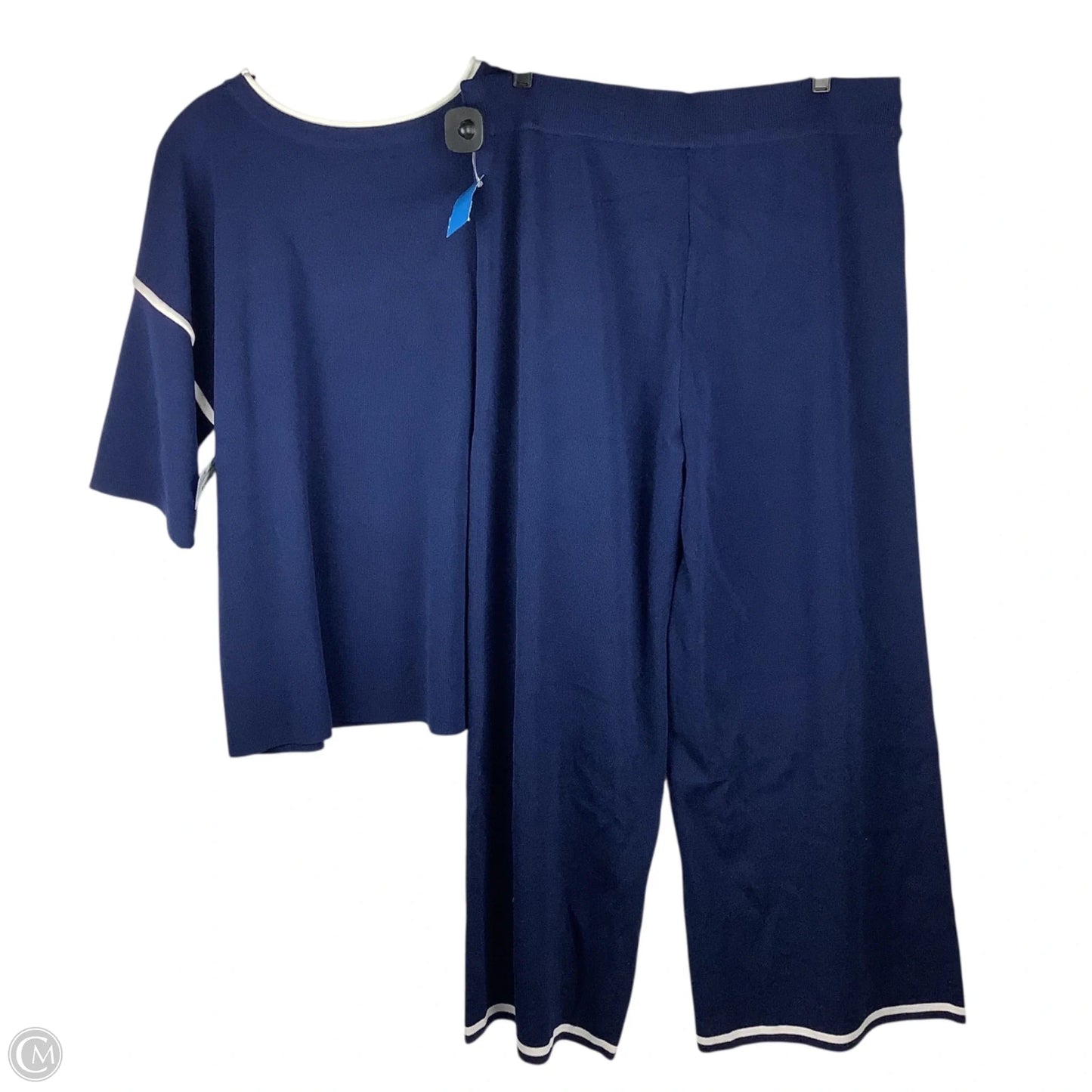 Pants Set 2pc By Clothes Mentor In Navy, Size: Xl