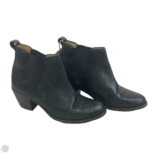 Boots Designer By Frye In Black, Size: 6.5