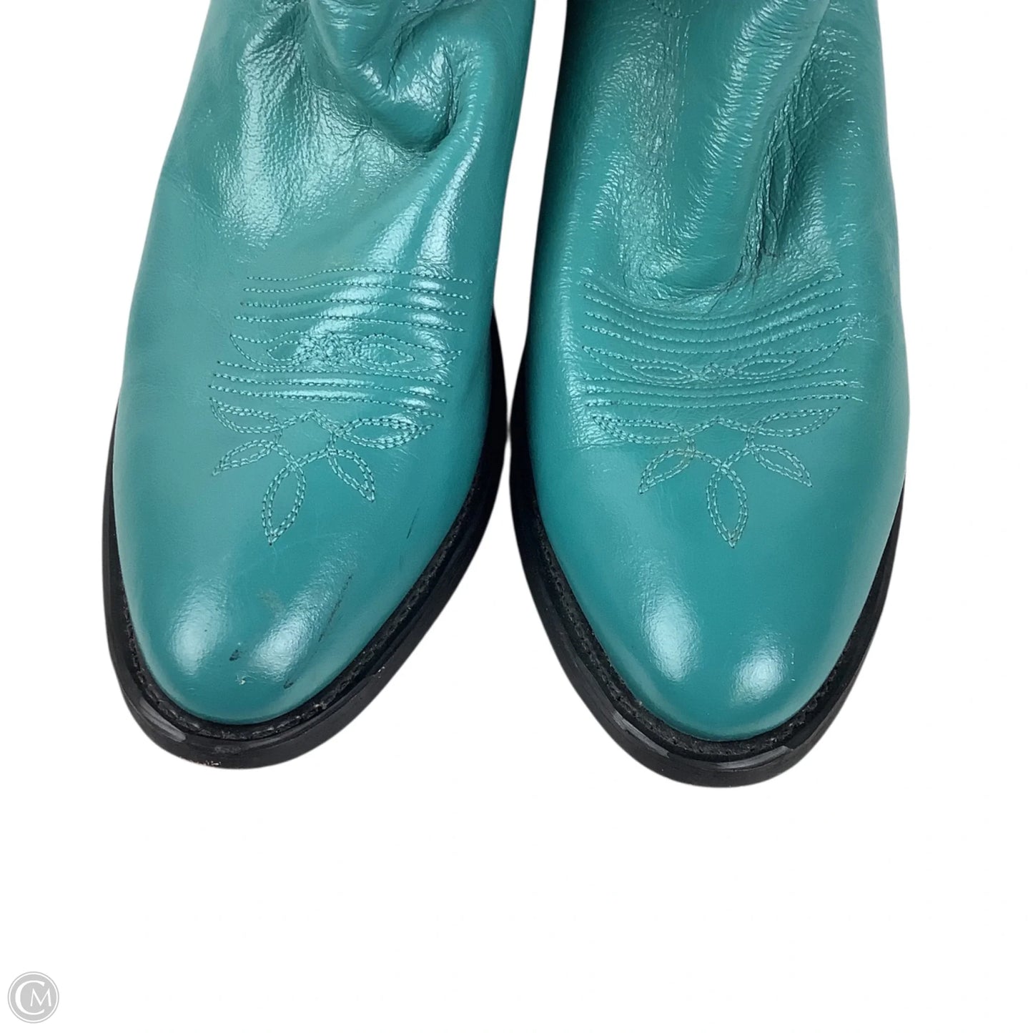 Boots Western By Cmc In Blue, Size: 10.5