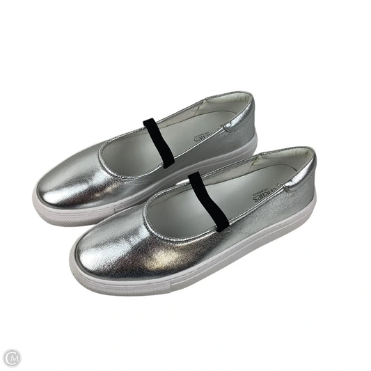 Shoes Flats By Seychelles In Silver, Size: 7.5