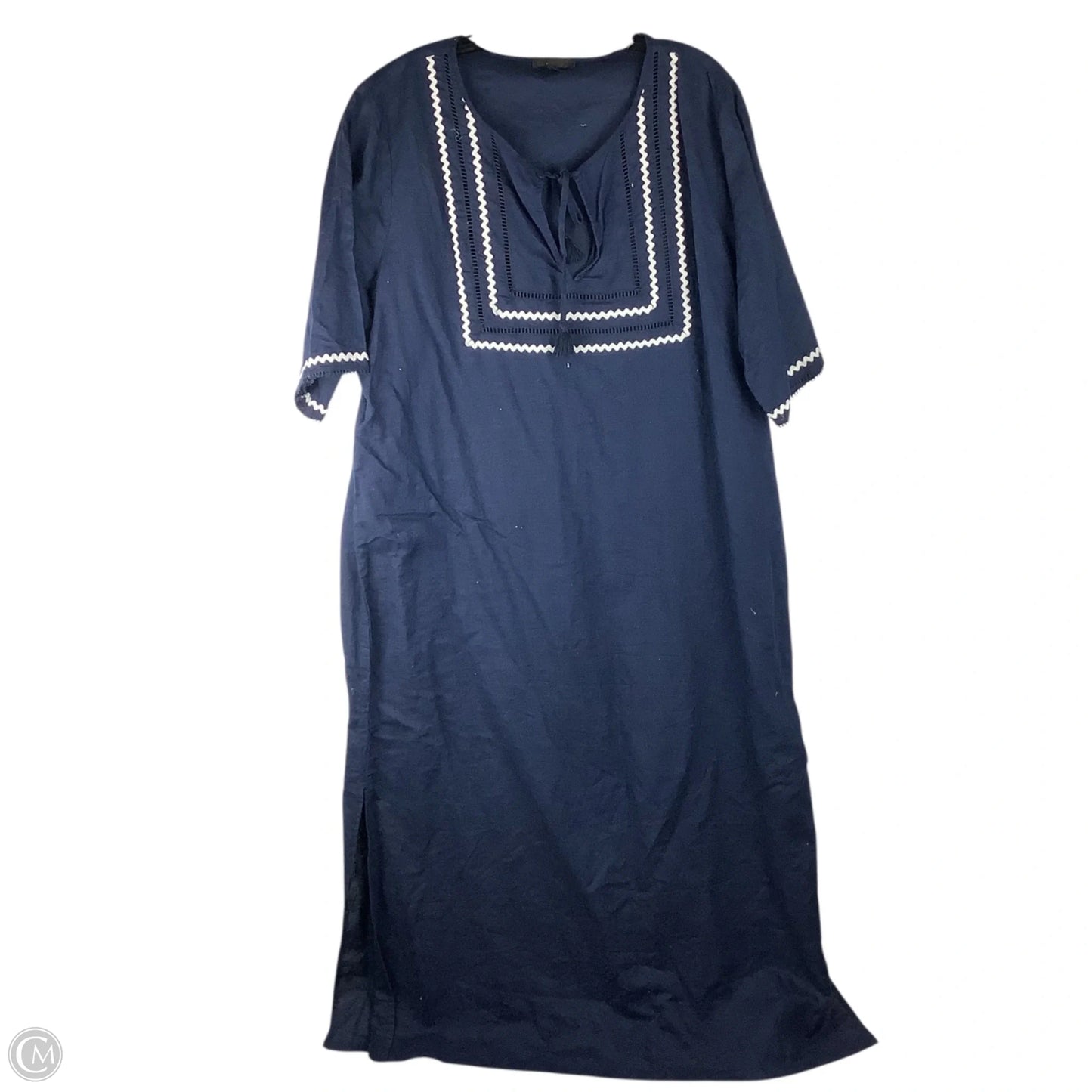Swimwear Cover-up By J. Crew In Navy, Size: Xxl