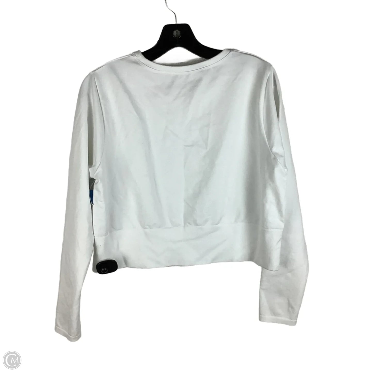 Athletic Top Long Sleeve Crewneck By Aerie In White, Size: Xxl