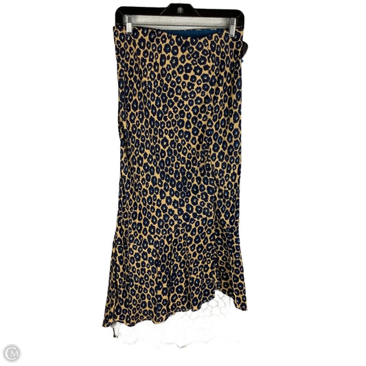 Skirt Maxi By Maeve In Animal Print, Size: M