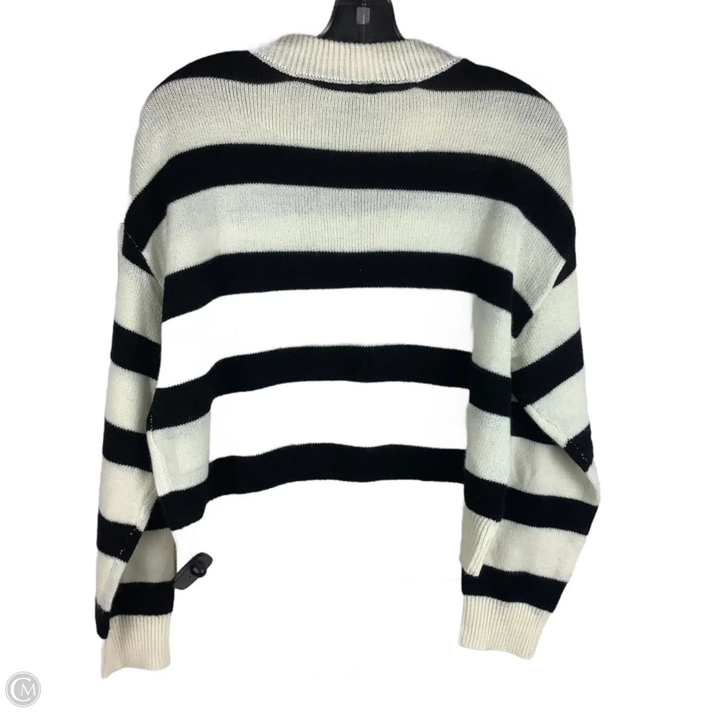 Sweater By Divided In Striped Pattern, Size: M