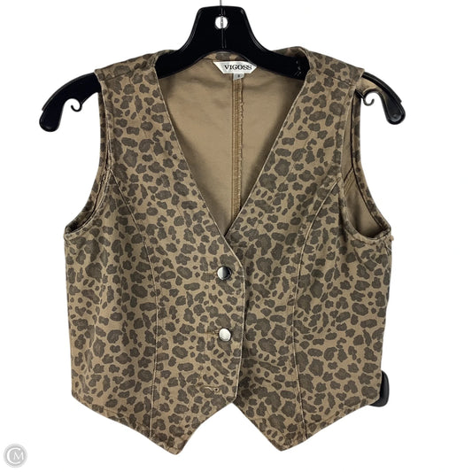 Vest Other By Vigoss In Animal Print, Size: S
