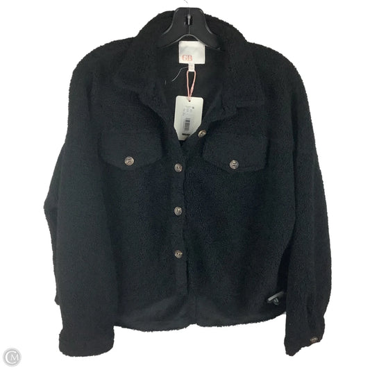 Jacket Shirt By Gb In Black, Size: M