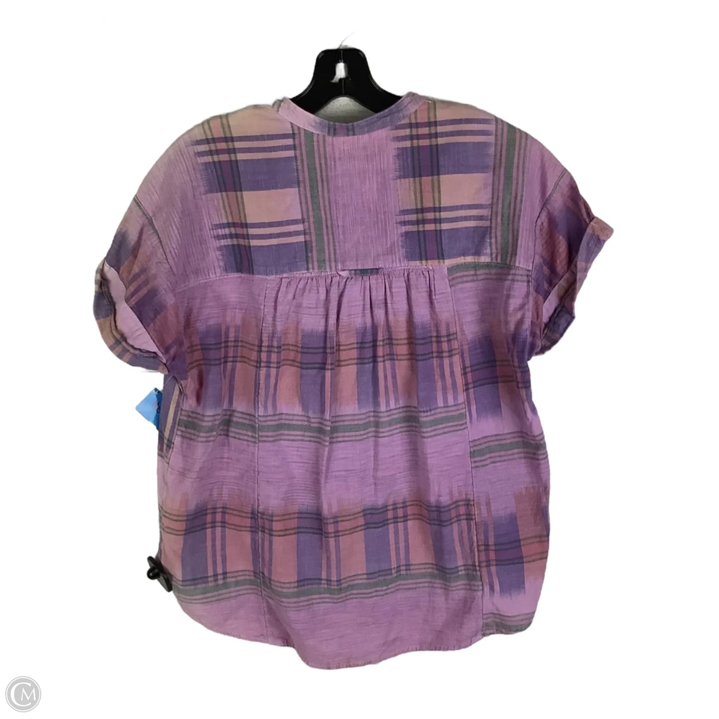 Top Short Sleeve By Pilcro In Purple, Size: S