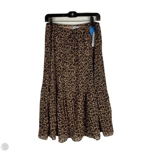 Skirt Maxi By Wdny In Animal Print, Size: M