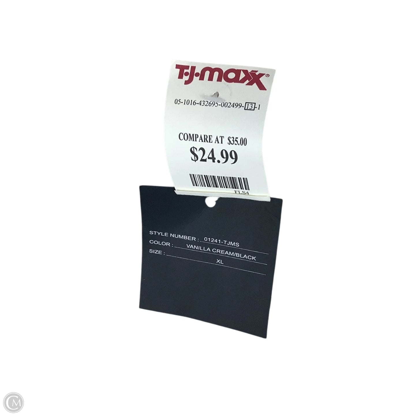 Sweater By Marled In Black & Cream, Size: Xl