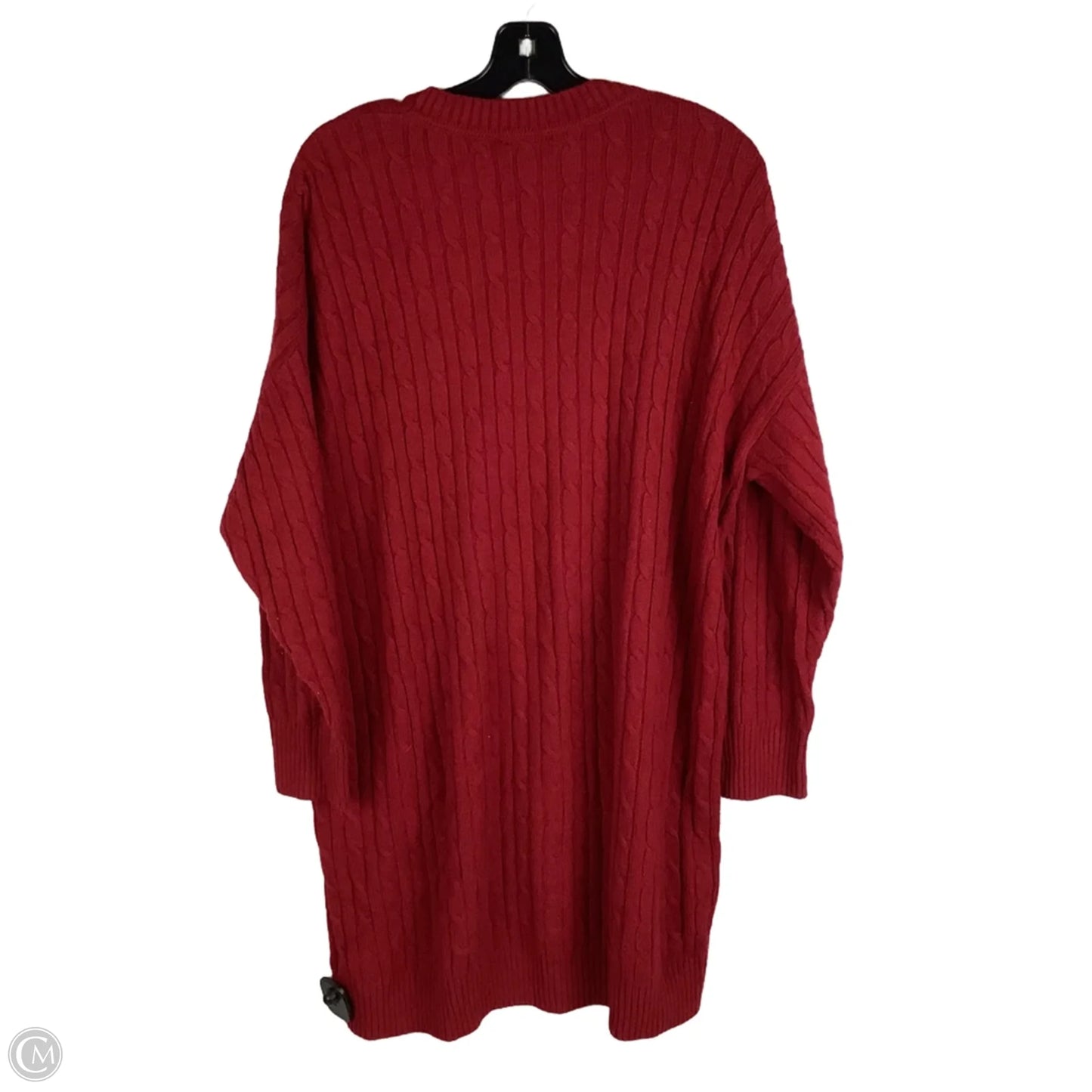 Dress Sweater By Gap In Red, Size: L petite