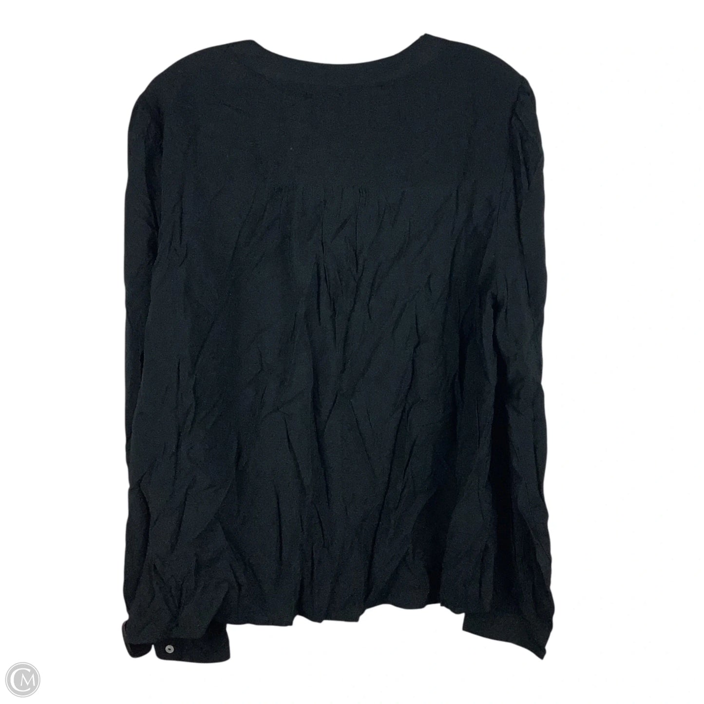 Top Long Sleeve By Wonderly In Black, Size: Xl