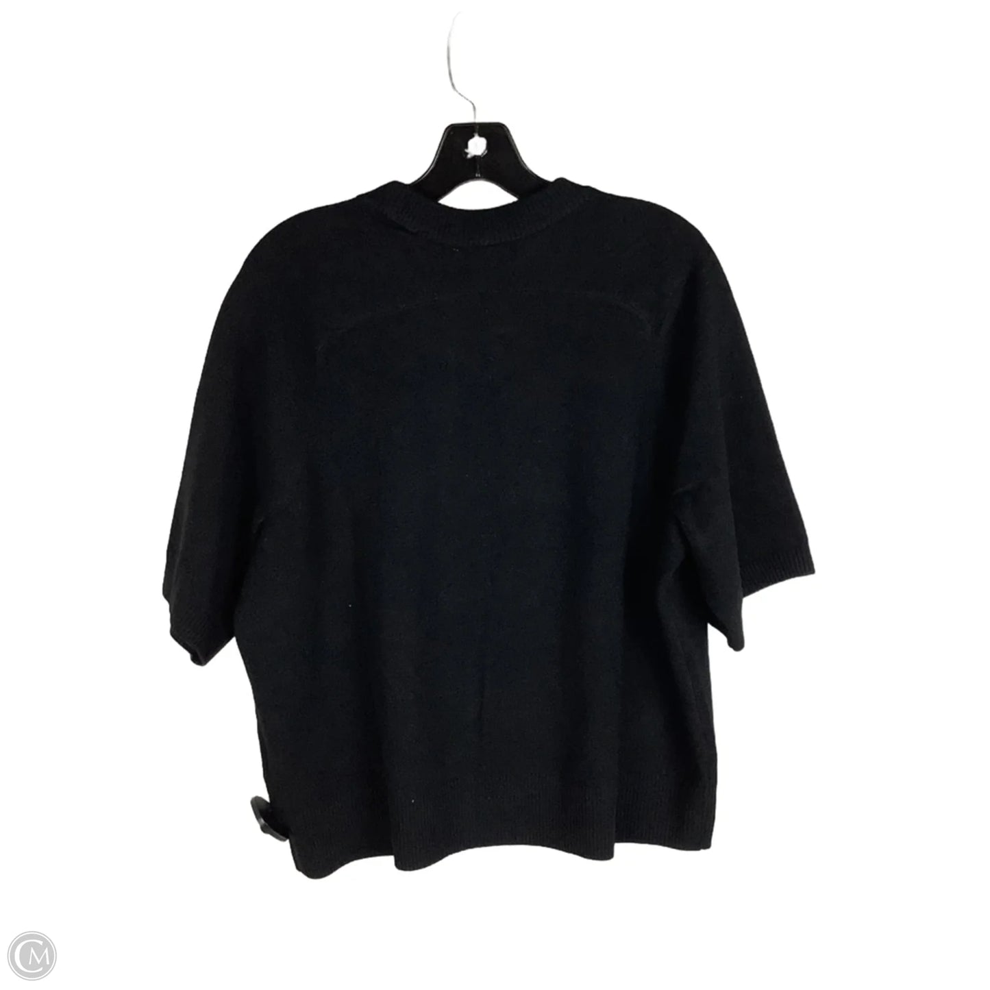 Sweater Short Sleeve By On 34th In Black, Size: Xxl