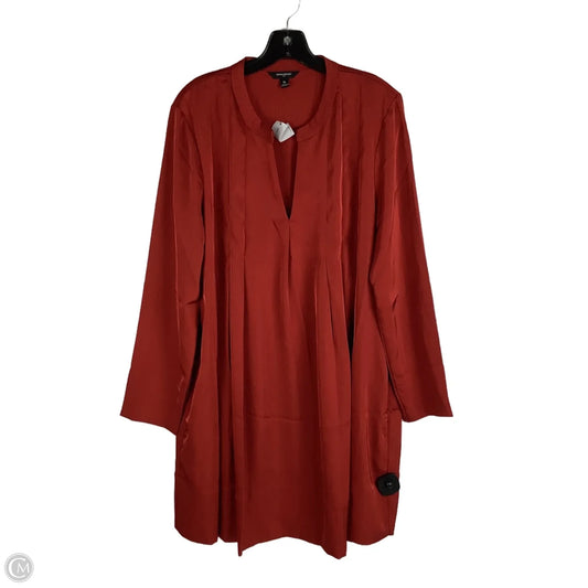 Dress Party Short By Banana Republic In Red, Size: M