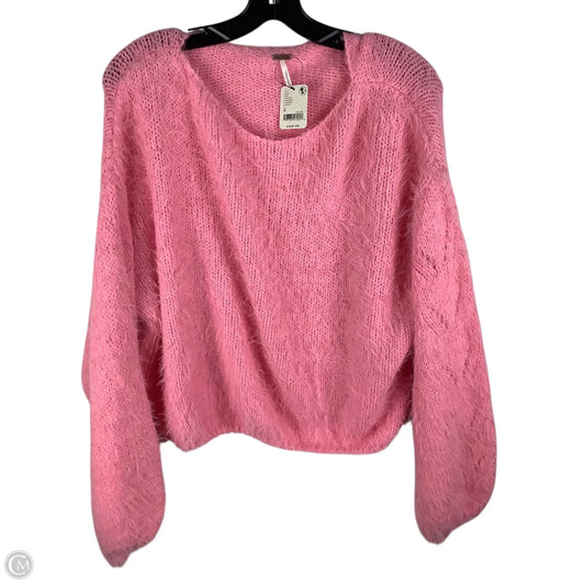 Sweater By Free People In Pink, Size: M