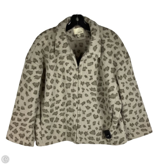 Jacket Fleece By Cmc In Animal Print, Size: L
