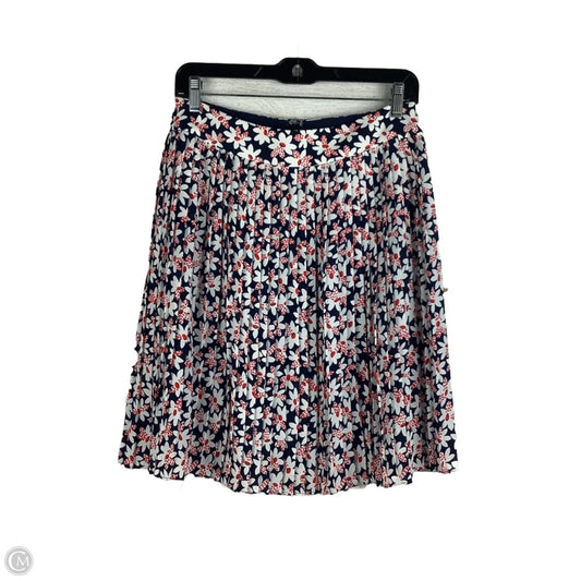 Skirt Midi By J. Crew In Floral Print, Size: 6