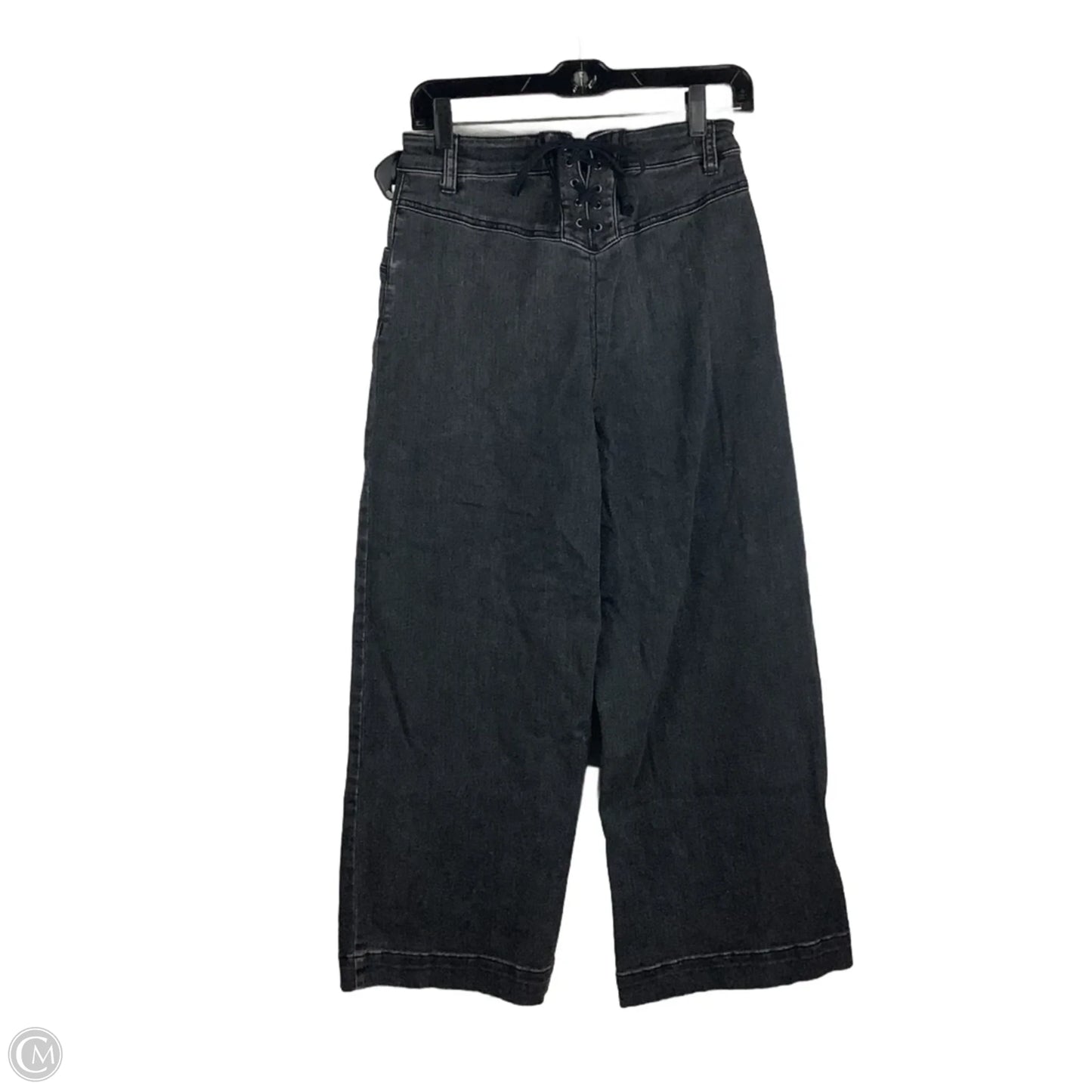 Pants Wide Leg By We The Free In Black Denim, Size: 6