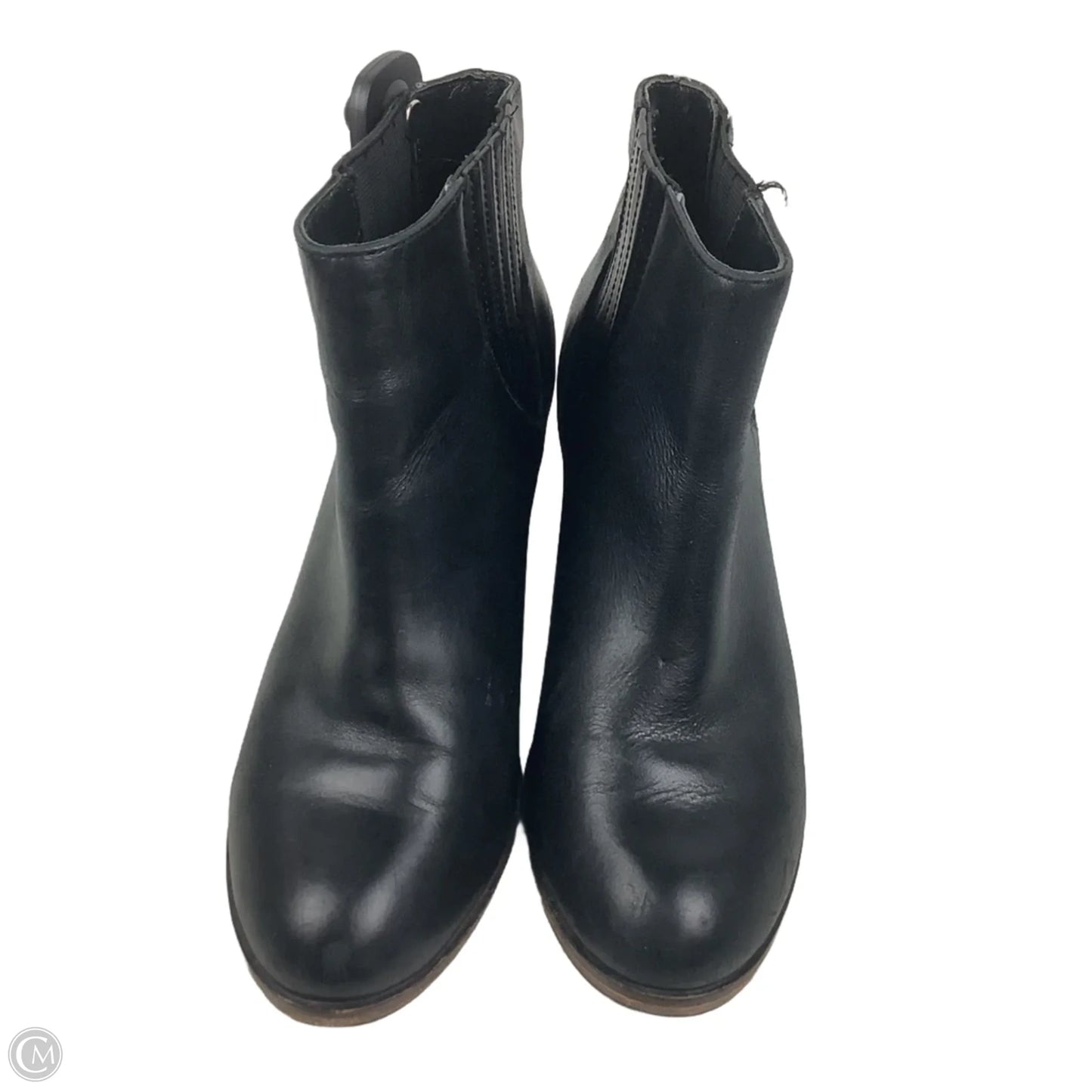 Boots Ankle Heels By Cmc In Black, Size: 8