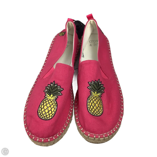 Shoes Flats By Crown And Ivy In Pink, Size: 9