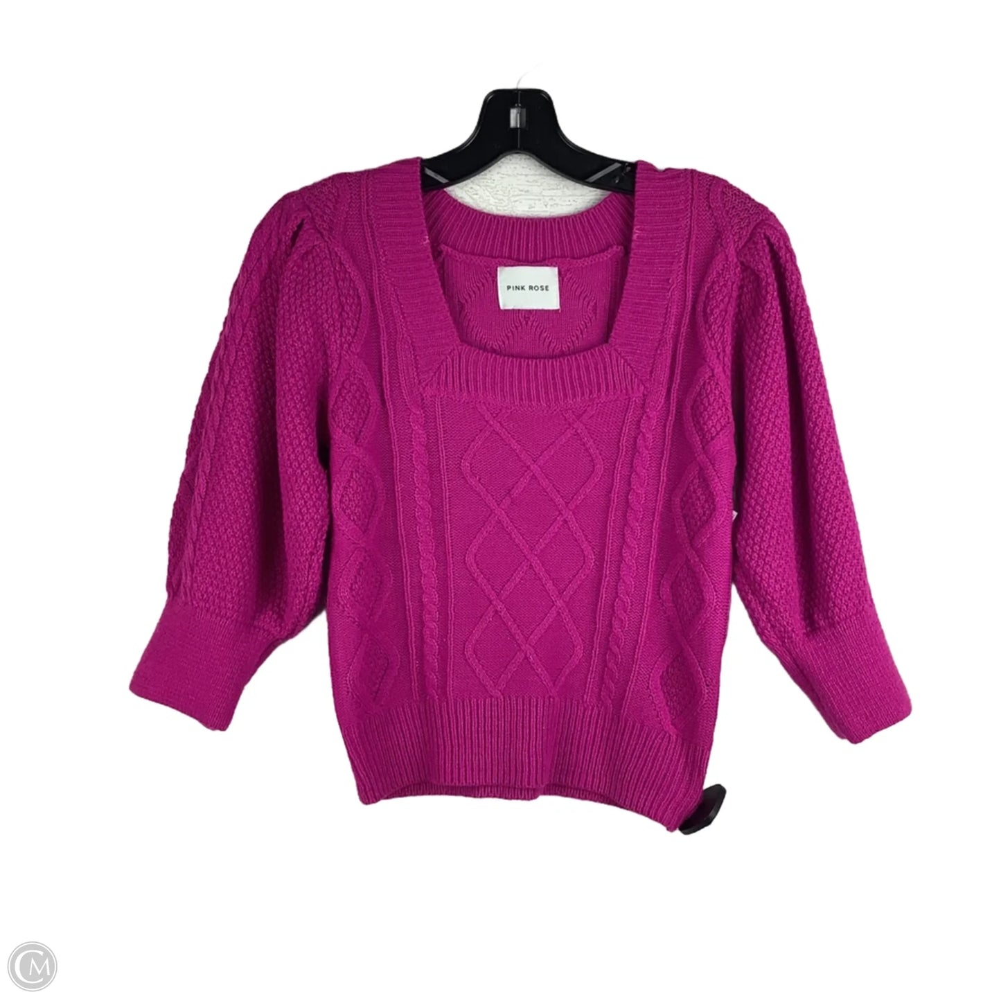 Sweater By Pink Rose In Pink, Size: Xs
