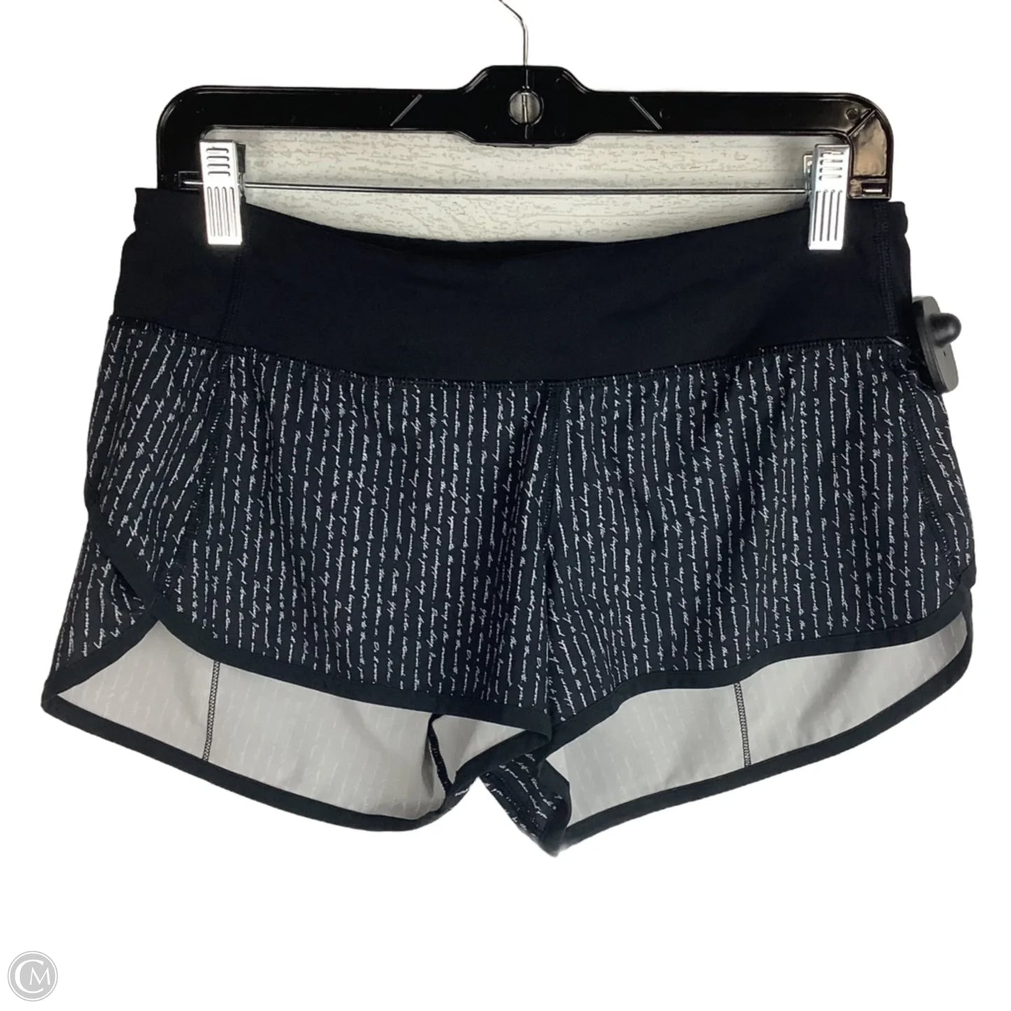 Athletic Shorts By Lululemon In Black, Size: 6