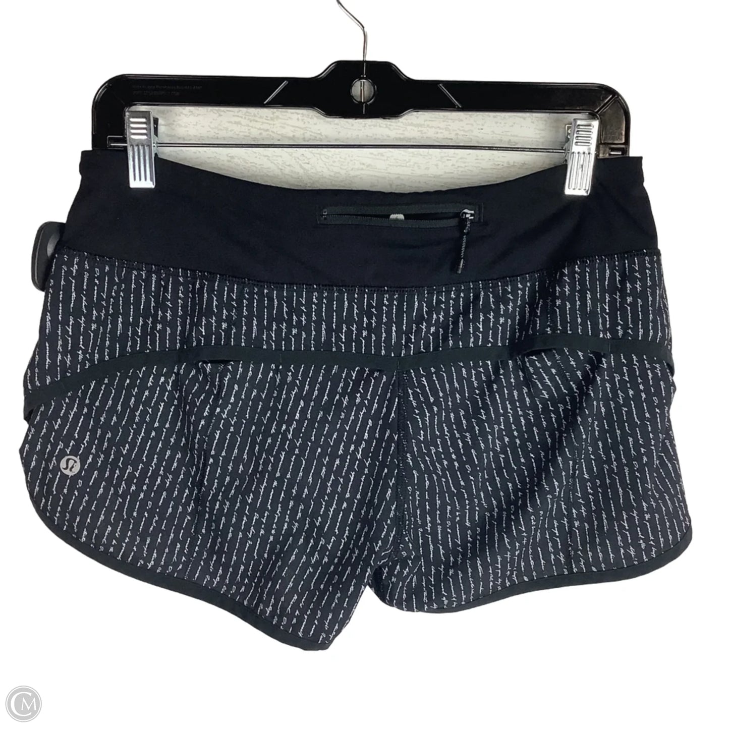 Athletic Shorts By Lululemon In Black, Size: 6